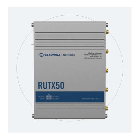 Teltonika,RUTX50 Industrial 5G Router