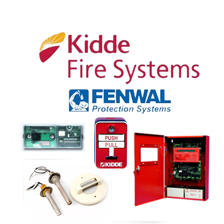 FENWAL / KIDDE: Detectores de fuego – interruptores, termo-switches.