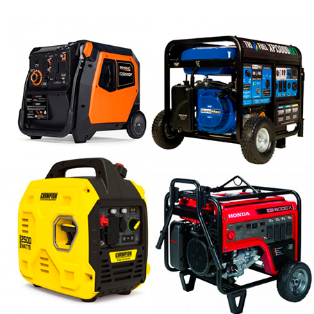  Generadores de Energía: Portátiles - Estacionarios - Diesel - Gasolina