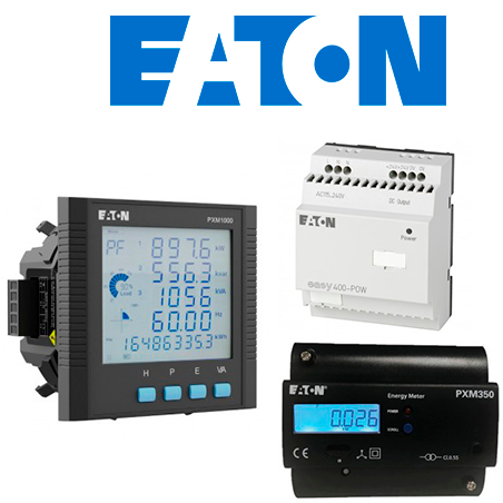Eaton: Protección y distribución eléctrica: interruptores, tableros, UPS, calidad de energía y gestión energética. 