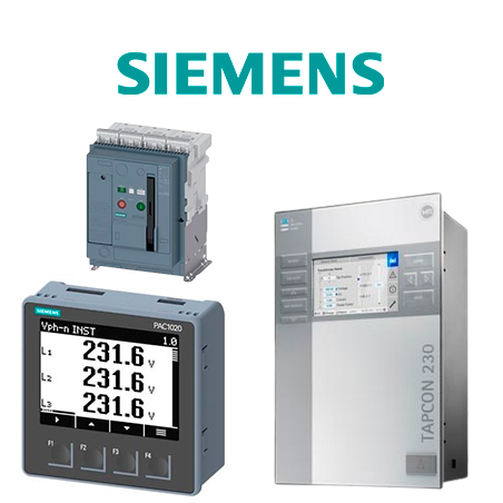 Siemens: Aparatos de protección, Interruptores-Seccionadores, Analizadores de red y monitorización de energía