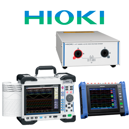 Hioki: Adquisición de datos, osciloscopios y registradores de energía. Medidores LCR, analizadores de impedancia