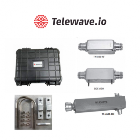 Telewave: Instrumentación y sistemas inalámbricos: wattmeters, monitoreo RF y soluciones para infraestructura de radio.