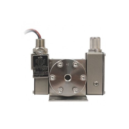 Interruptores de presión diferencial.