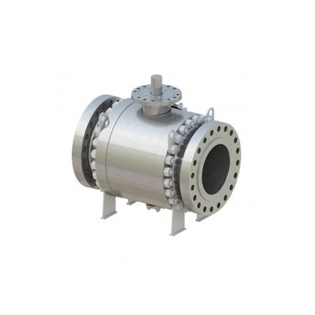 Válvulas de bola con soporte