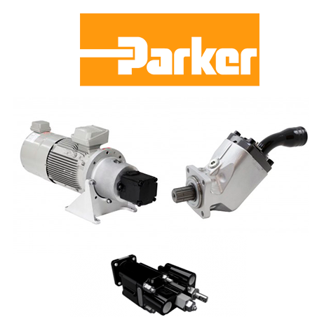 Parker: Acumuladores hidráulicos, Actuadores lineales y cilindros, Cilindros eléctricos, Cilindros hidráulicos