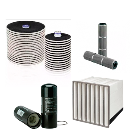 Filtros: de bolsa, malla/tamiz, cartucho, magnéticos, ciclónicos, autolimpiantes, Electrostáticos, Carbón activados