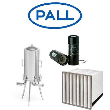 PALL: Filtros de cerámica, Filtros de gas, Filtración de profundidad avanzada.