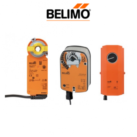 BELIMO: Actuadores sin sistema a prueba de fallos, Actuadores a prueba de fallos, Actuadores para fuego y humo