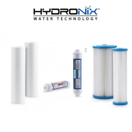 HYDRONIX: Sediment depth cartridges, Carbon block Filters, Inline filters